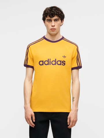 ADIDAS ORIGINALS Футболка 'Ringer' в Желтый: спереди