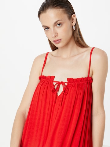 SISTERS POINT Summer Dress in Red