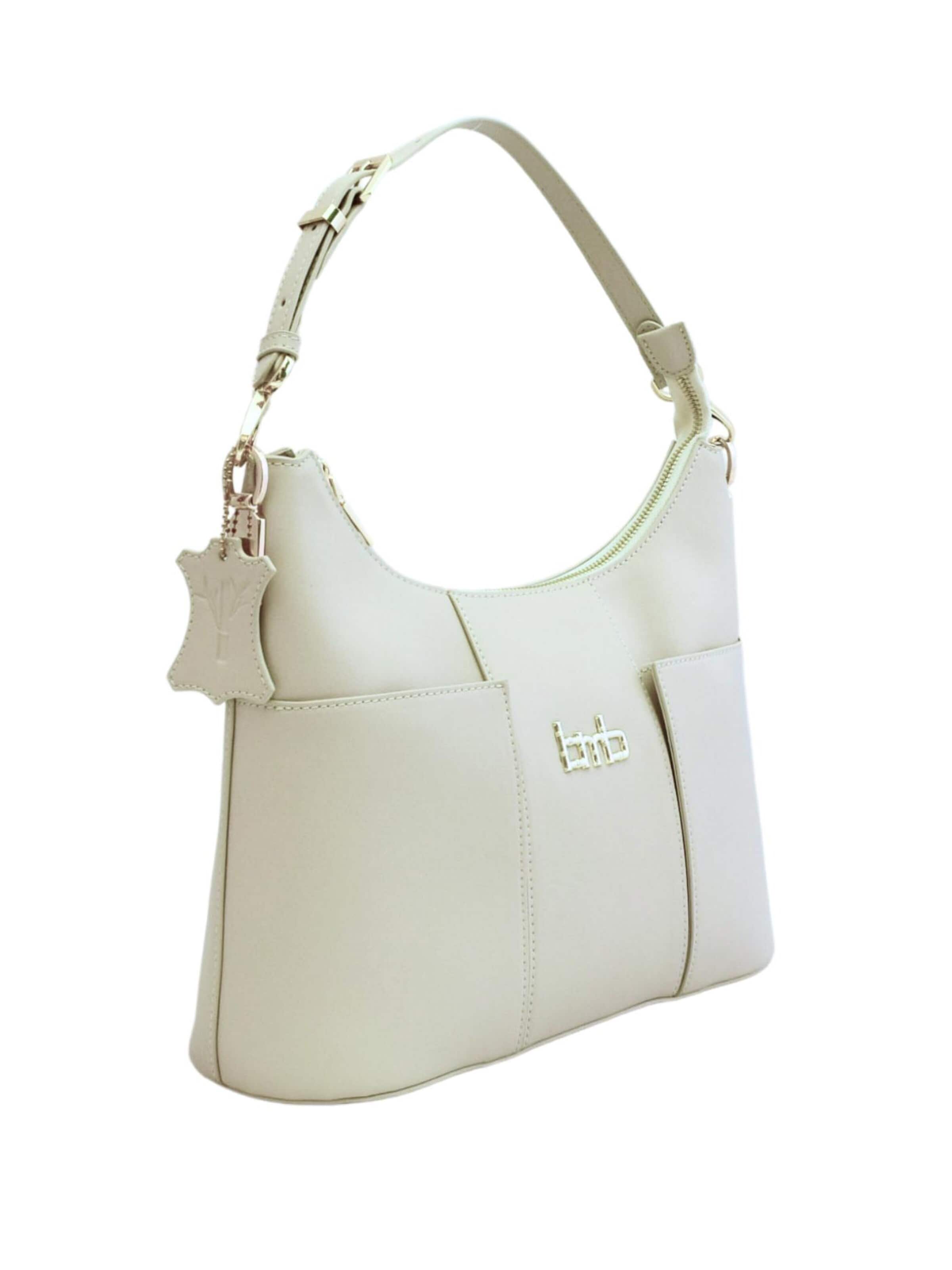 BMB BAGS Handtasche 'Doris'‌‌‌‌‌‌‌‌ in Weiß