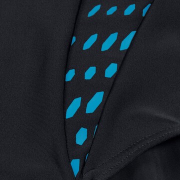 SPEEDO Bustier Sportbadeanzug in Schwarz