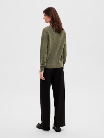 SELECTED FEMME Sweater 'MALINE' in Green