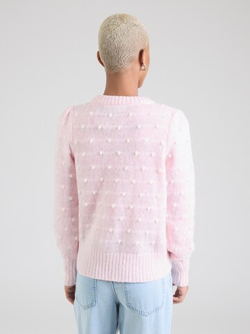 VILA Свитер 'VIDOTTIE' в Ярко-розовый