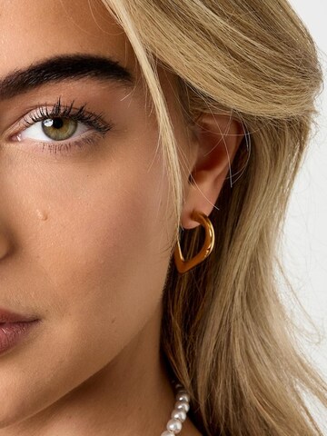 Boucles d'oreilles 'CEOLA' Cala Rose en or