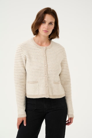 Pull-over 'Ellery' Kaffe en beige : devant