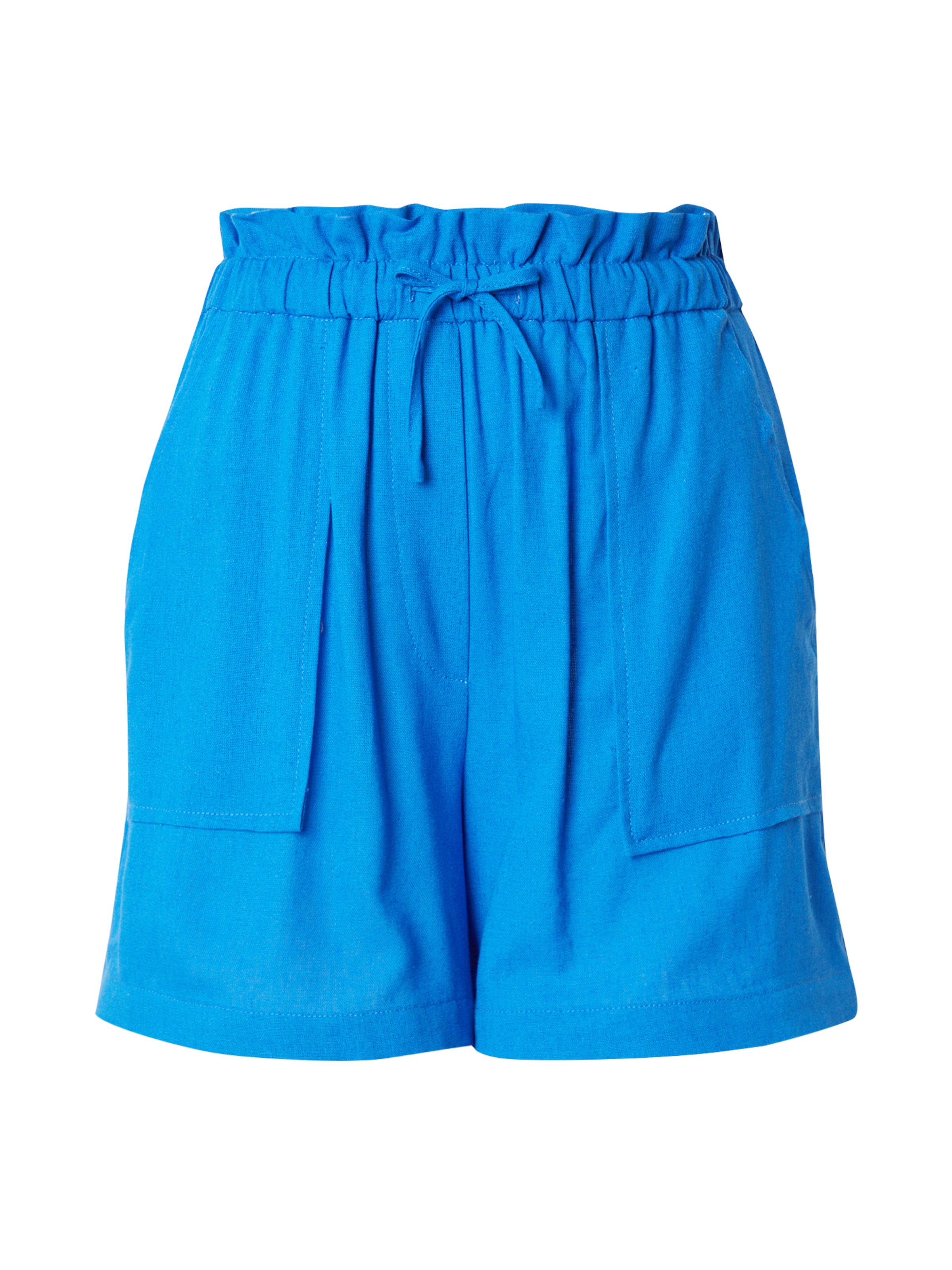 ABOUT YOU tavaline Püksid 'Mieke', värv sinine: eest vaates