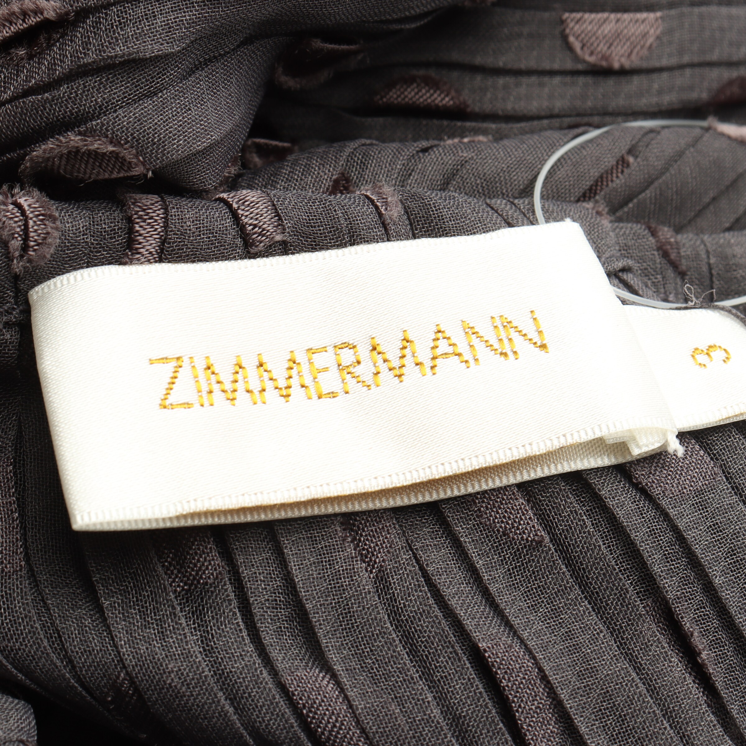 Zimmermann Kleid M in Grau