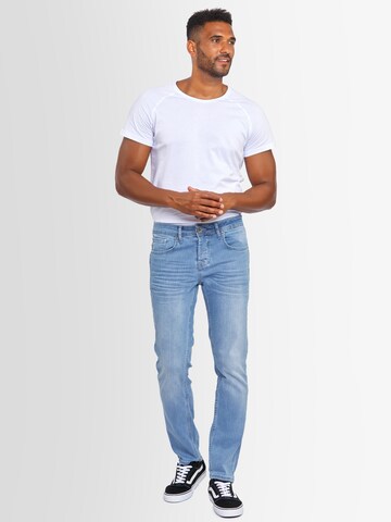 Alessandro Salvarini Slimfit Jeans 'AS170-AS174 ' in Blau