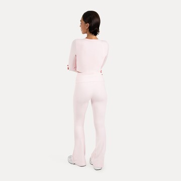 évasé Leggings ' Florea ' Smilodox en rose