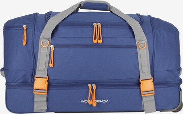 Worldpack Travel Bag in Blue: front