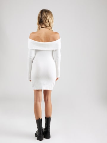SHYX Πλεκτό φόρεμα 'Florina' σε λευκό