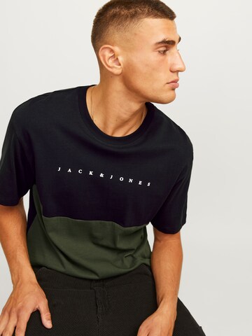 T-Shirt 'JJSTAR' JACK & JONES en noir