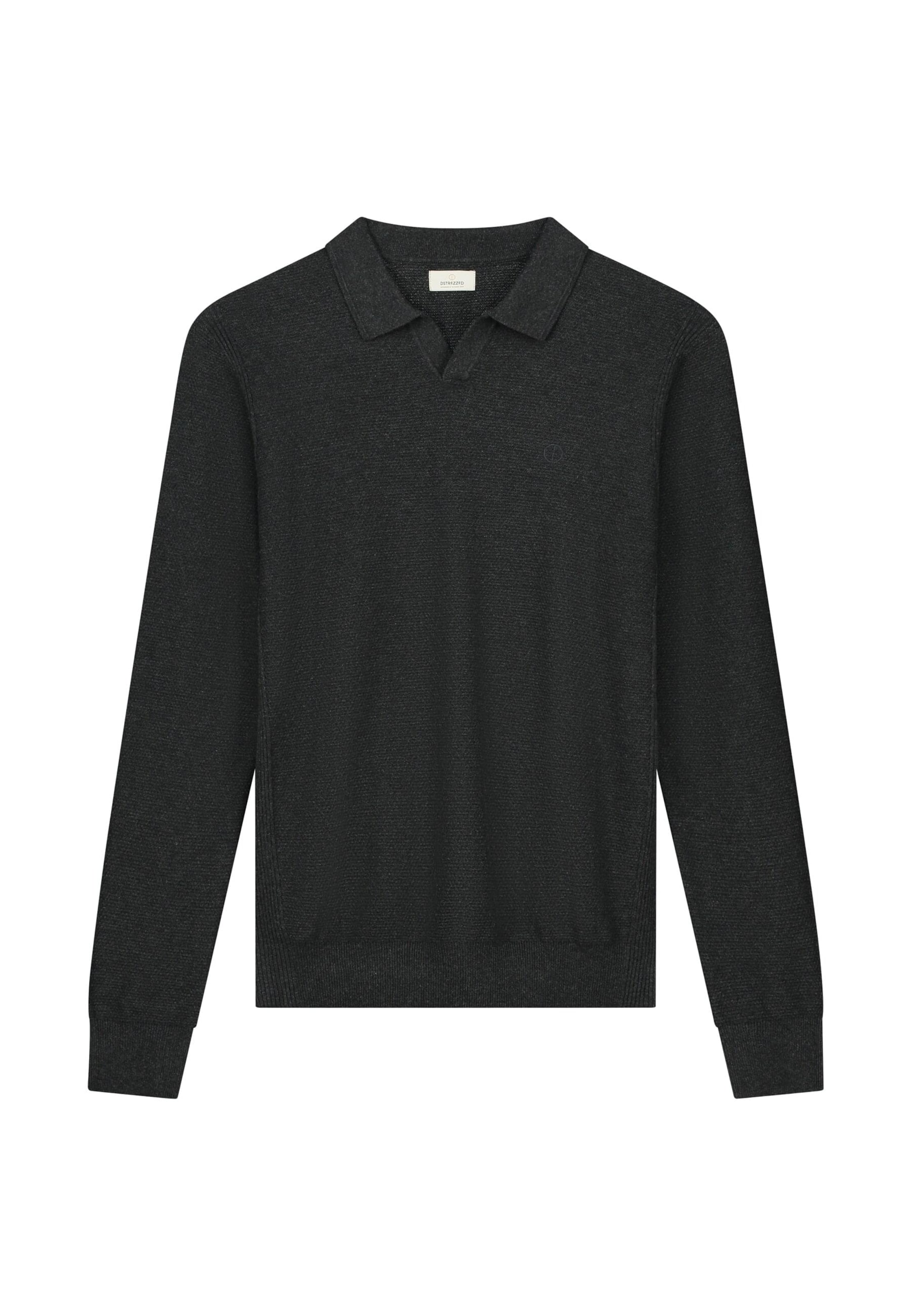 Dstrezzed Pullover 'The Mercury' in Schwarz: Vorderseite