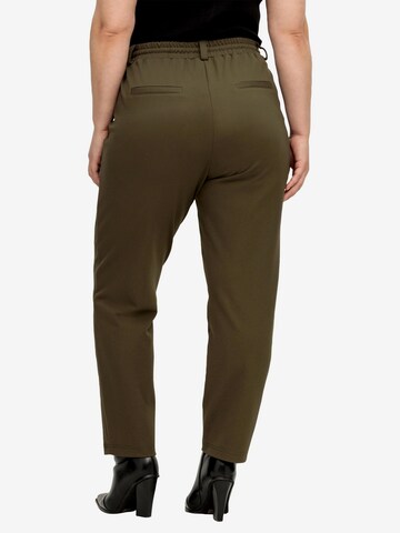 Coupe slim Pantalon SHEEGO en vert