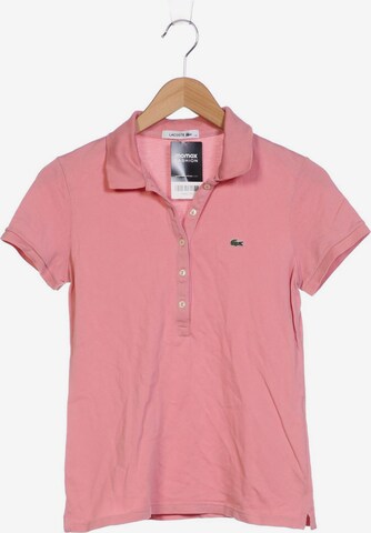 LACOSTE Top & Shirt in S in Pink: front