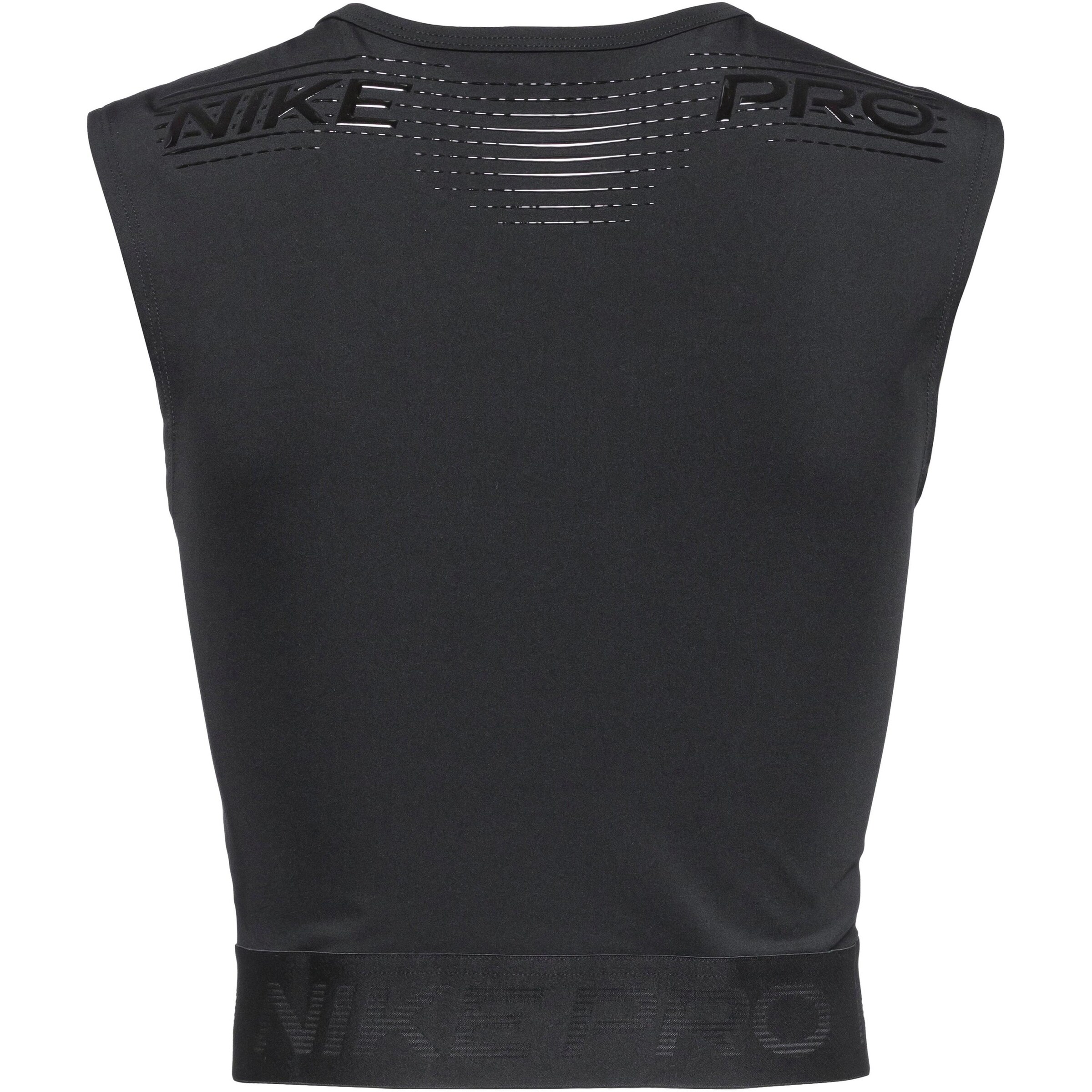 NIKE Sporttop in Schwarz
