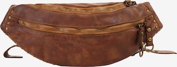 X-ZONE Crossbody Bag in Brown: front