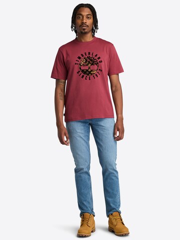 TIMBERLAND Футболка в Красный