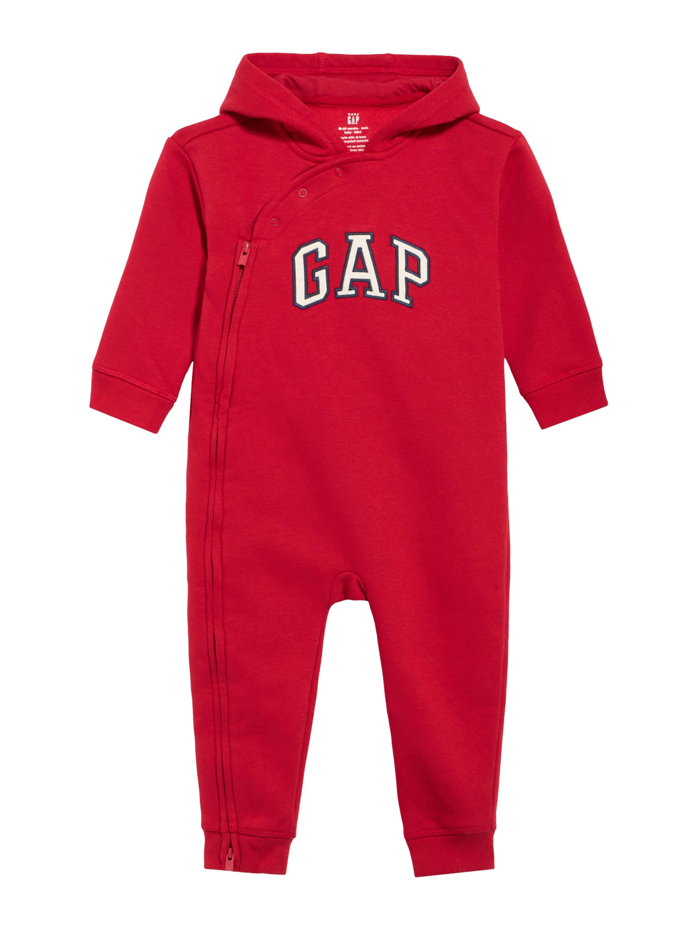 Salopetă de la GAP pe roșu: față