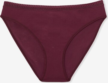 ETAM Panty 'Happily We Care' in Red: front