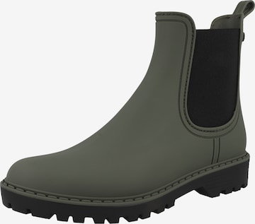 TAMARIS Chelsea Boots in Green: front