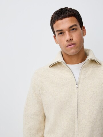 Next Вязаная кофта в Бежевый