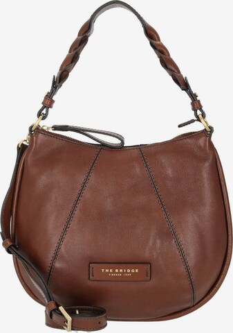 The Bridge Pouch 'Brigida' in Brown: front