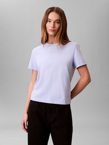 Calvin Klein Póló 'CLSSC' - lila: elől