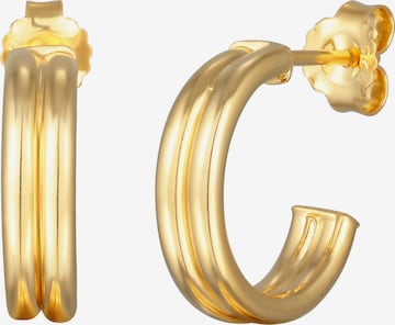 ELLINaušnice - zlatna boja: prednji dio