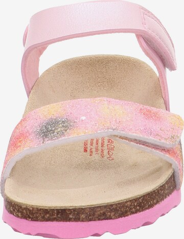 SUPERFIT Sandal i rosa