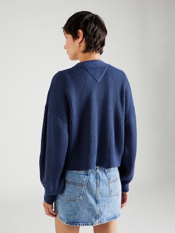 Cardigan 'Essential' Tommy Jeans en bleu