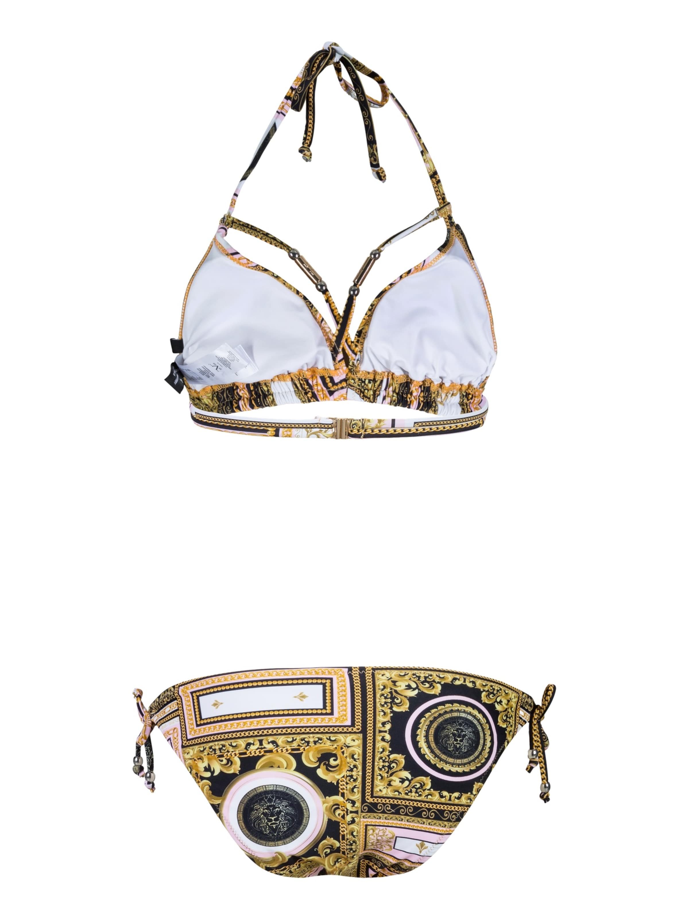 19V69 ITALIA Triangel Bikini 'Fleur' in Gemengde kleuren