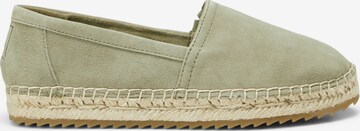 Marc O'Polo Espadrilles in Groen: voorkant