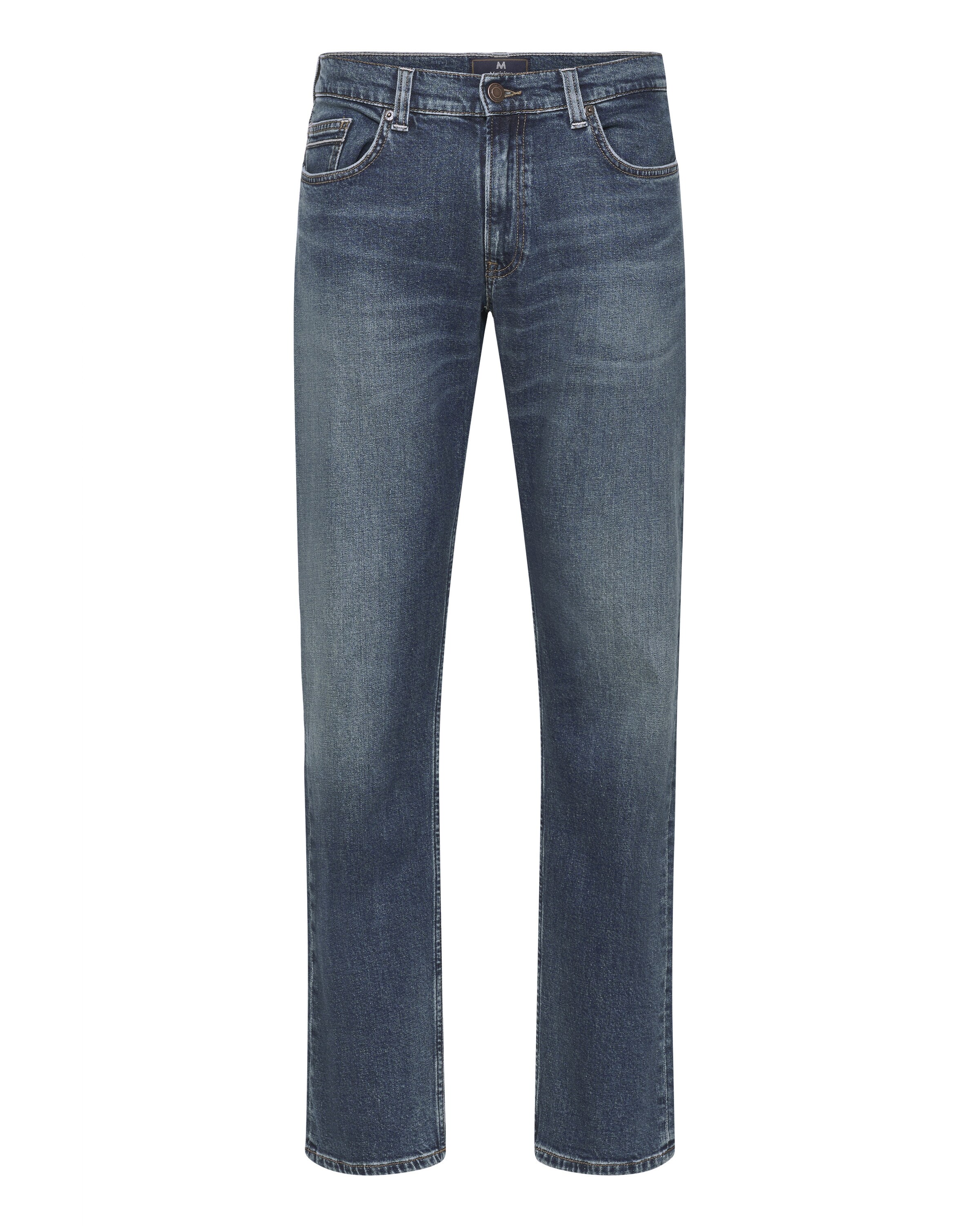 Jean 'Mike' Matinique en bleu : devant