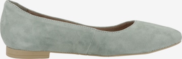 TAMARIS Ballet Flats in Green