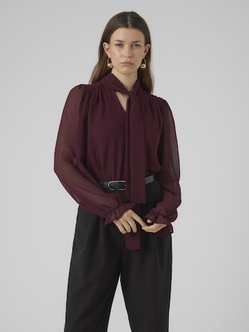 VERO MODA Blouse in Purple: front