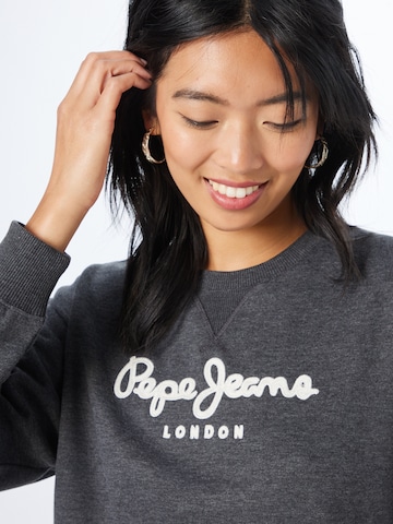 Pepe Jeans Sweatshirt 'Nanette' in Schwarz