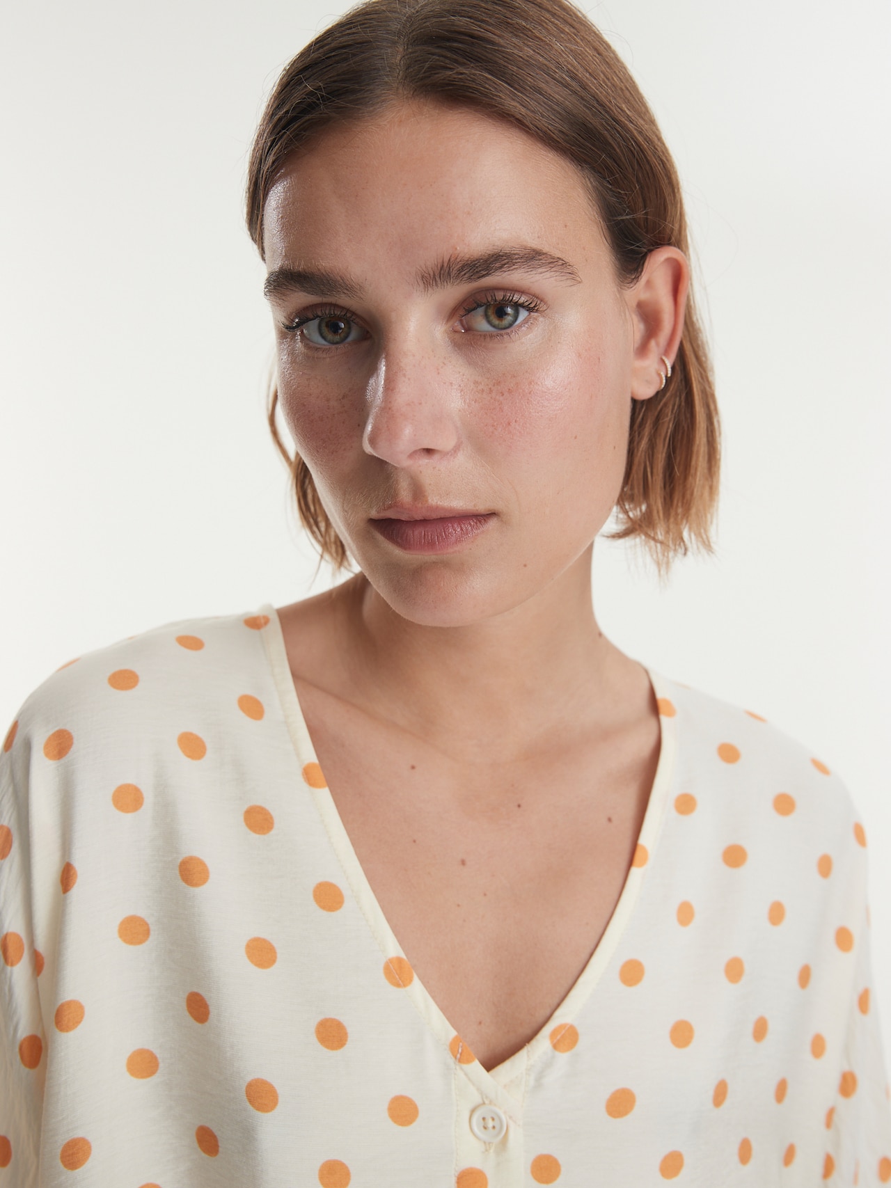 EDITED Jurk 'Marisa' Crème