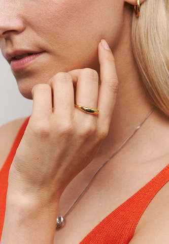 Stilnest Ring in Gold: front