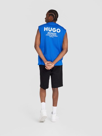 HUGO - regular Pantalón chino 'Dante242' en negro