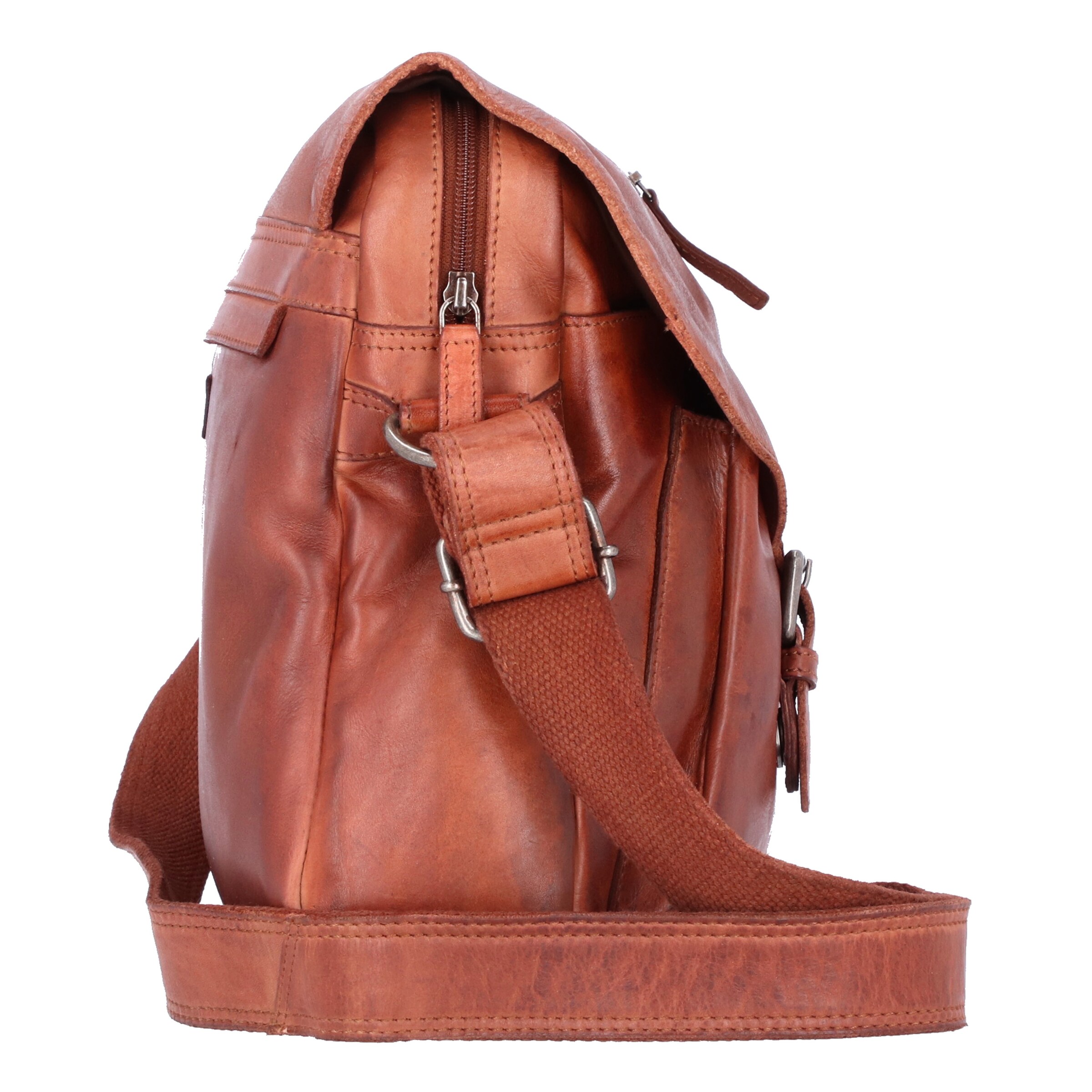 GREENBURRY Schoudertas 'Vintage' in Bruin