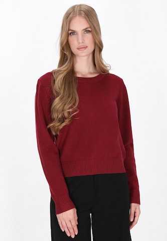 Cardigan DreiMaster Klassik en rouge