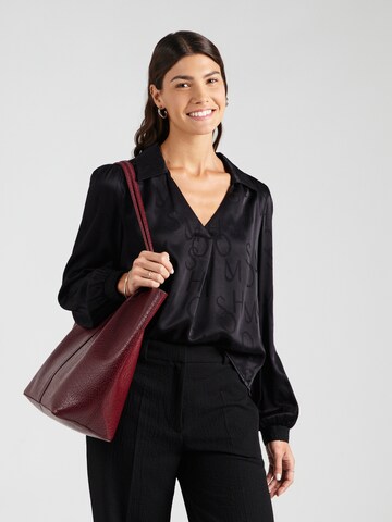 MOS MOSH Блуза 'MMAldo' в черно: отпред