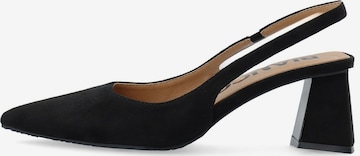 Bianco - Zapatos destalonado 'Maralyn' en negro: frente