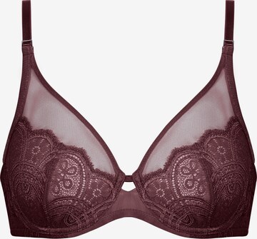 Soutien-gorge Mey en violet : devant