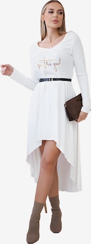 Lumera Kleid in Beige: Vorderseite