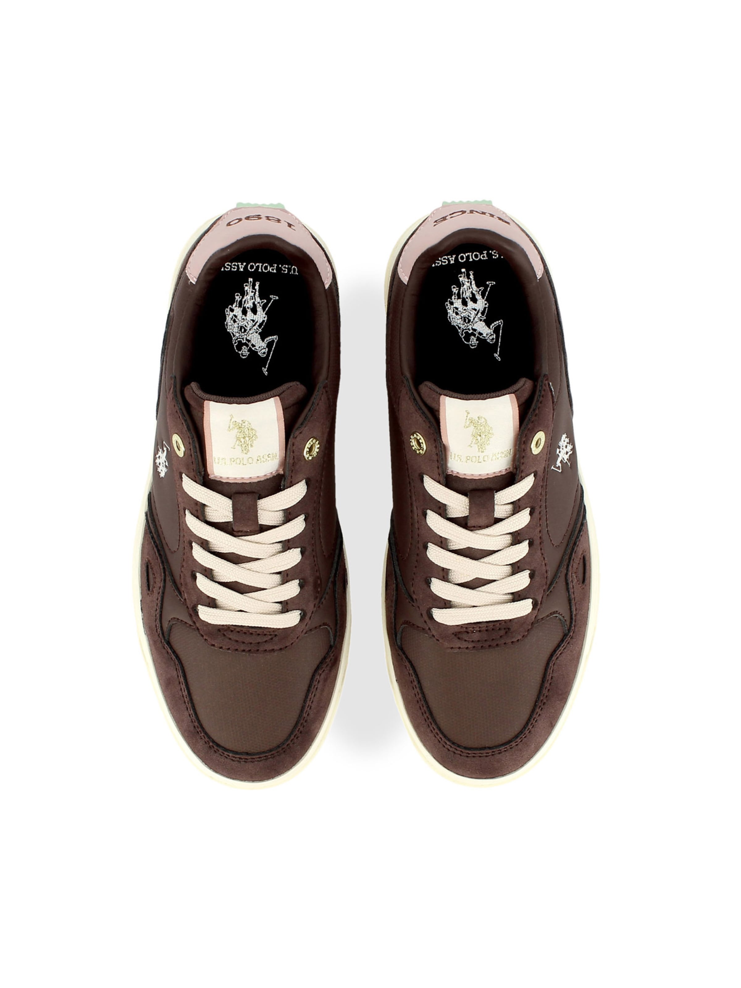 Sneaker bassa 'Kosmo' di US POLO ASSN. in marrone