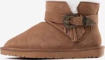 Gooce Snow boots 'Woop' in Brown: front
