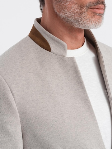Regular fit Giacca da completo di Ombre in beige