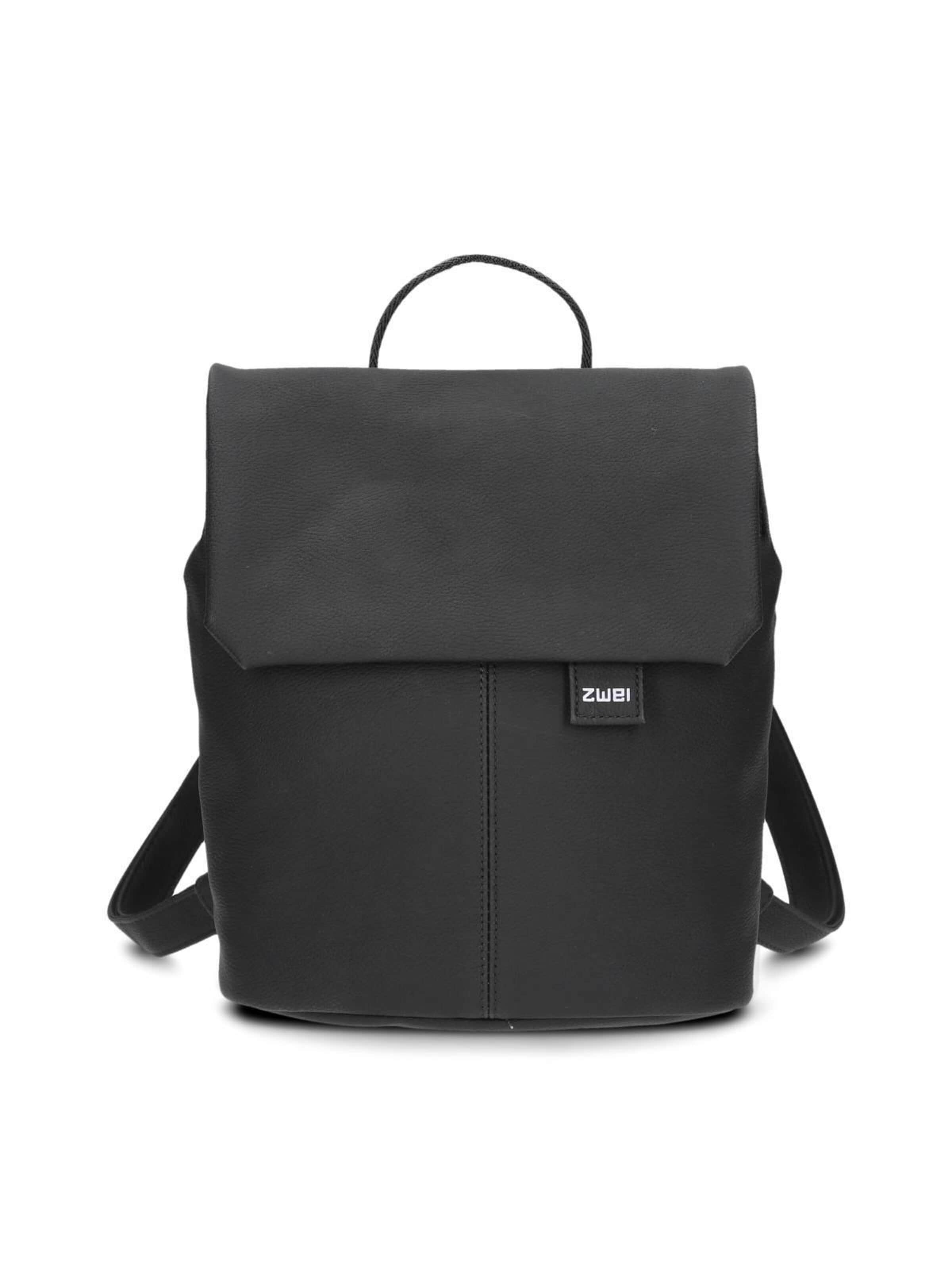 ZWEI Rucksack 'MADEMOISELLE.M MR8'‌‌‌‌‌ in Schwarz