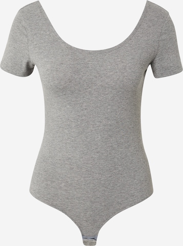 DIESEL Боди-футболка в Серый: спе�реди